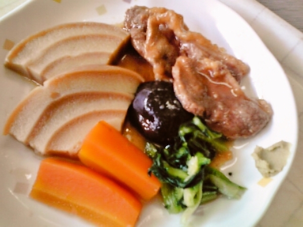 車麩の治部煮