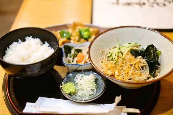 蕎麦と回鍋肉セット