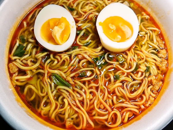 朝明星麻婆麺　麺2倍！