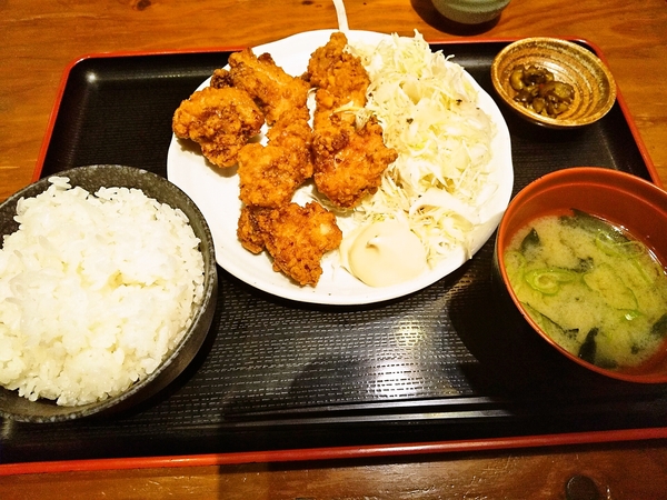 唐揚げ定食