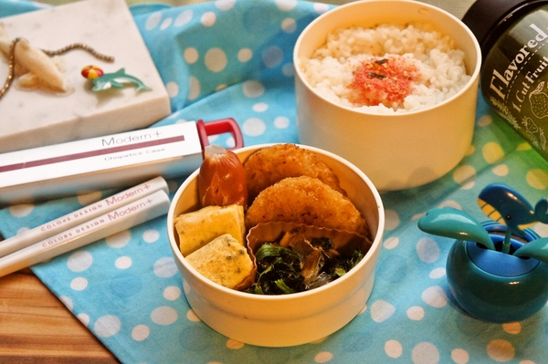 カレーコロッケ弁当de長男のランチ