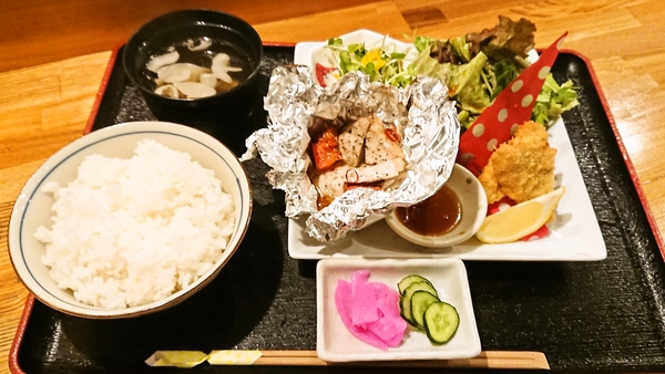 ア陸蒸気＠京都・福知山の日替わりランチ