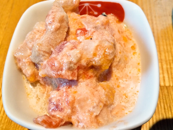 鶏肉のトマトクリーム煮