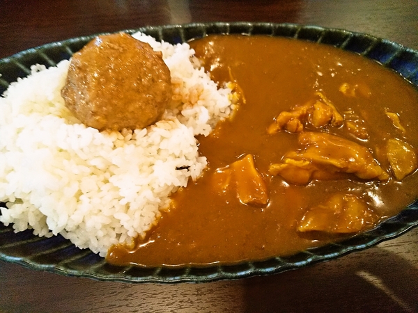 400円のチキンカレー