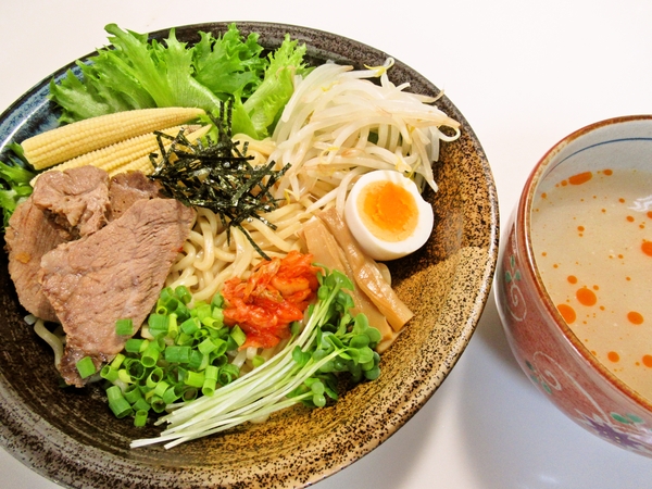 手作り叉焼の冷やしつけ麺