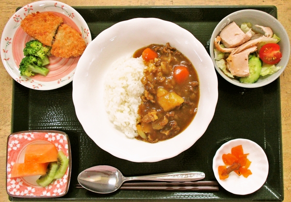 デイサービス寿庵のランチ20200724
