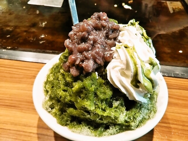 小倉抹茶氷