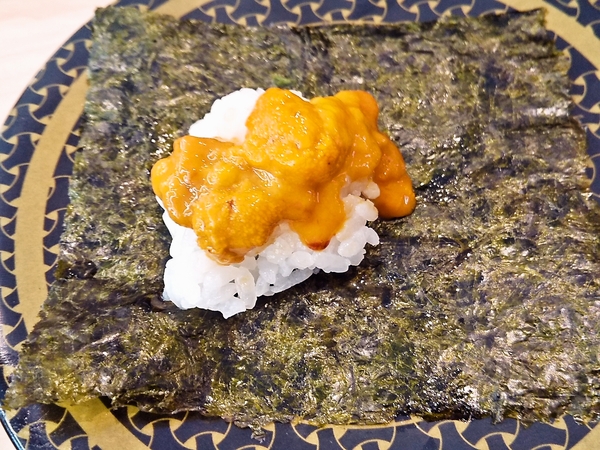 ウニつつみ巻き
