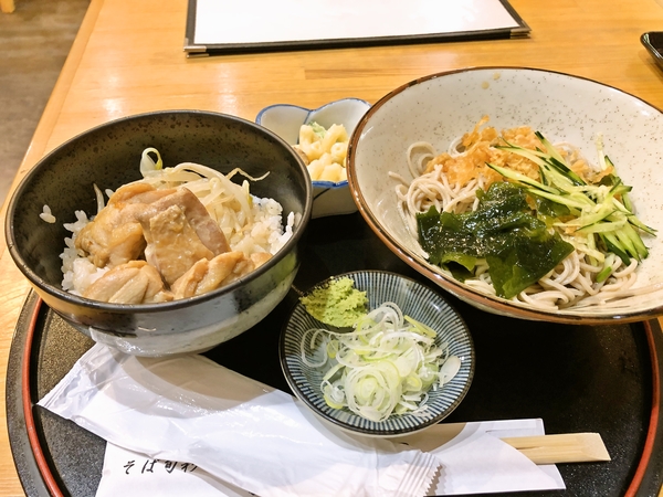 蕎麦ランチ