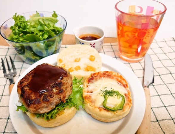 ABCクッキング イングリッシュマフィンのカフェランチ