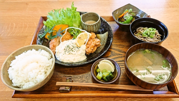 粂蔵＠京都・福知山のチキン南蛮定食