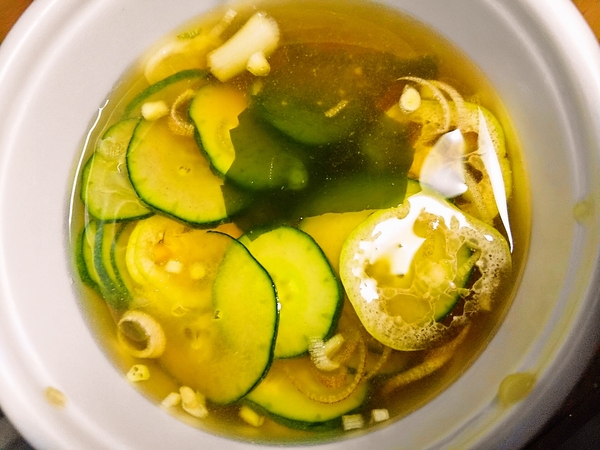 具沢山の冷や汁