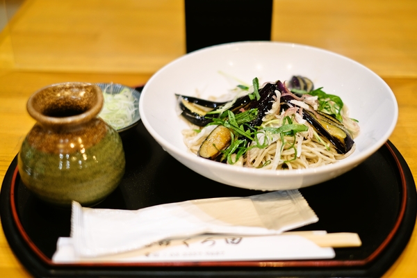 揚げ茄子そば