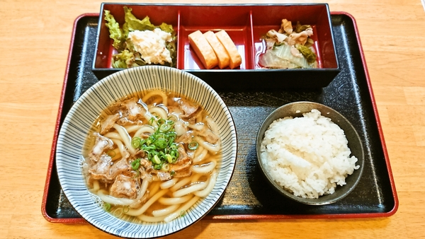 すがい＠京都・福知山のかすうどん定食