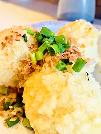 ゆし豆腐のふあふあ揚げ