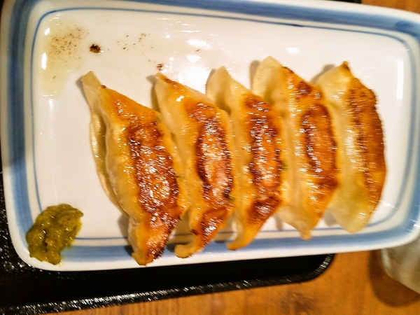 ランチの餃子