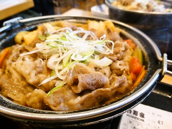 吉野家　黒毛和牛すき鍋膳