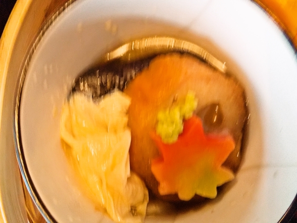 秋茄子と仙台麩の冷製煮物