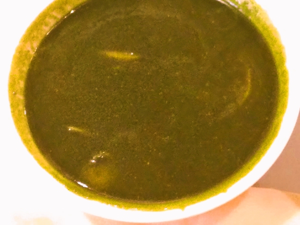 ほうれん草とマッシュルームのカレー