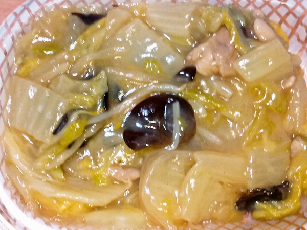 白菜の中華あんかけ