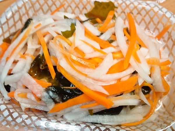 ワカメ入りなます