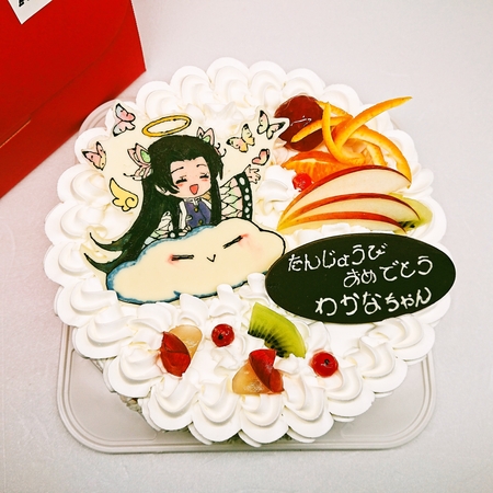 キャラケーキ鬼滅の刃　胡蝶かなえ