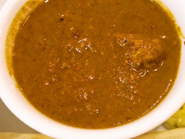 ラム肉カレー辛口