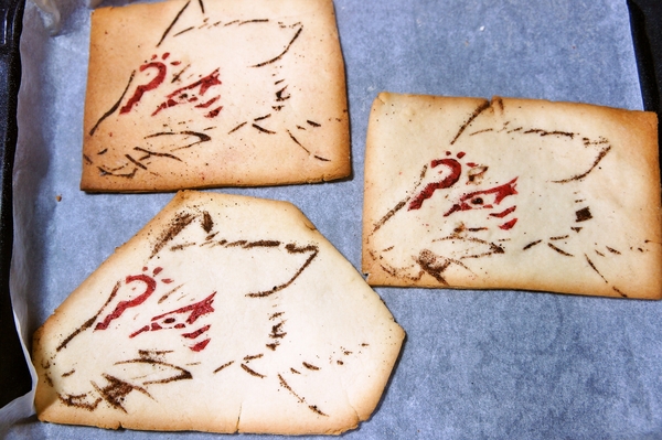 斑（まだら）のステンシルクッキー