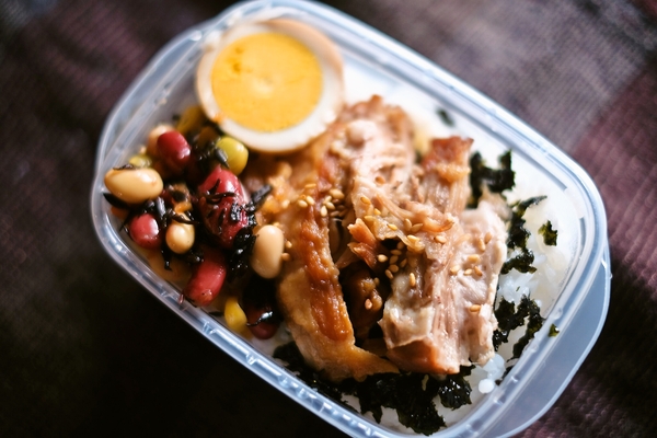 豚バラブロック弁当