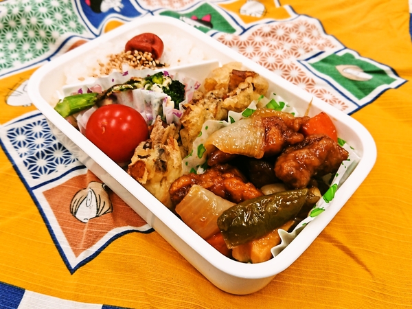 今日の愛妻弁当♪201204