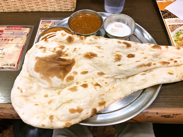 ランチはインドカレー