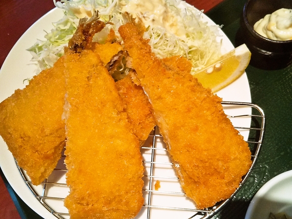 立派なアジフライ♪