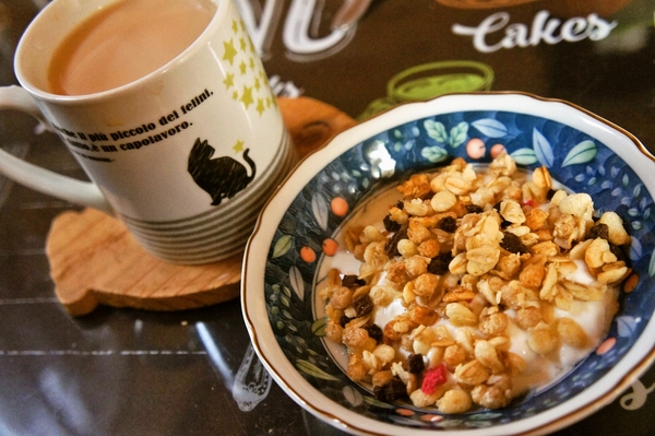 ほんっと好きなんだね！。。。と朝ごはん