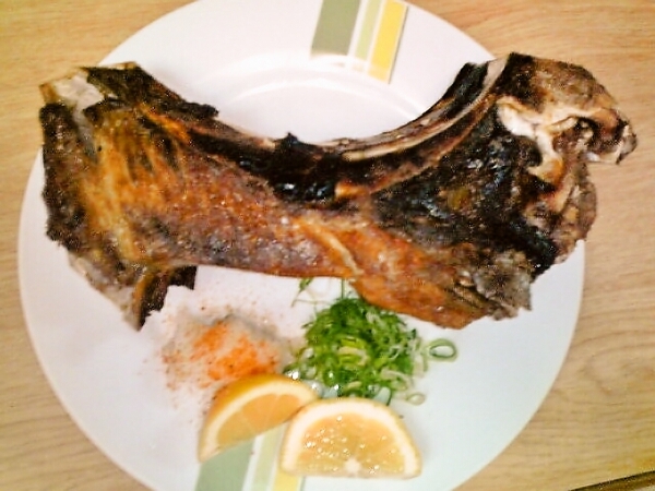 マグロカマ焼き