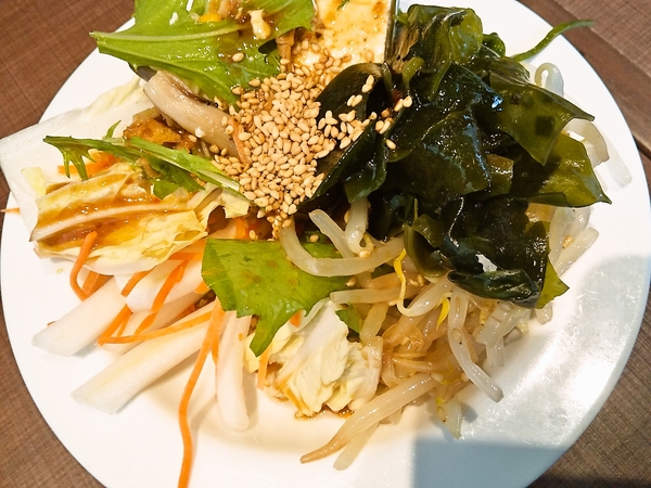 和風？サラダにしてみた