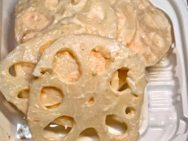 レンコンの明太マヨネーズ和え