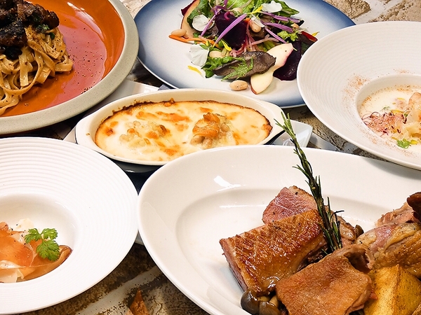 月ごとに変わるコース