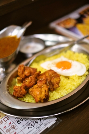 チキンパコラライス