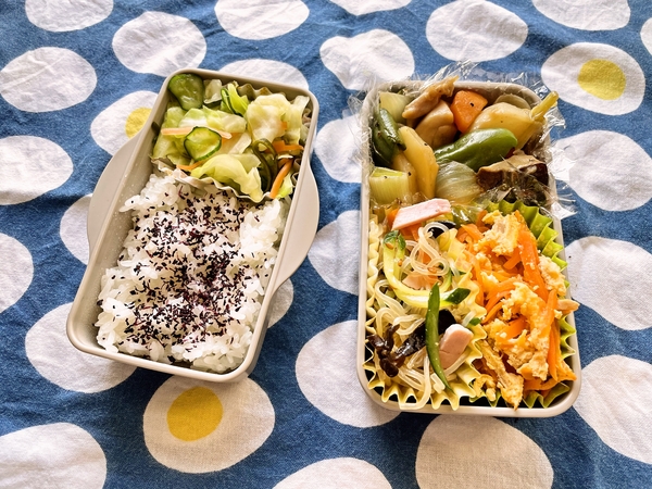 鶏肉と根菜のオイスターソース炒め弁当