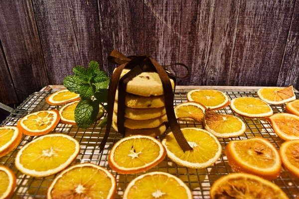 Dried Orange and Orange Cookies ドライオレンジとオレンジチョコチップクッキー