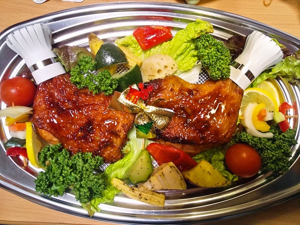 クリスマスプレート