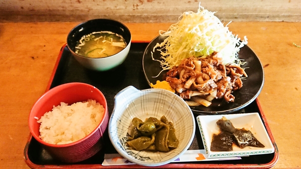 丹波茶屋＠京都・福知山の日替わり定食（焼肉）