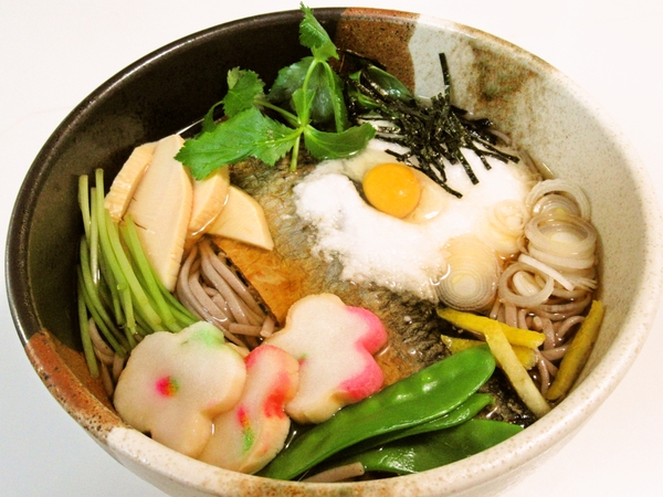 にしんとろろそば