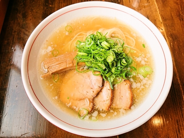 今年の初ラーメンは塩