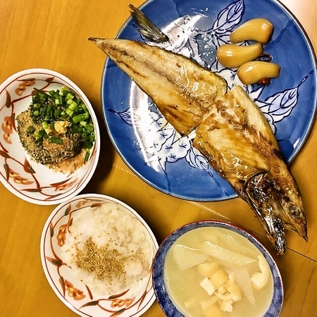 長門の干物屋さん、、