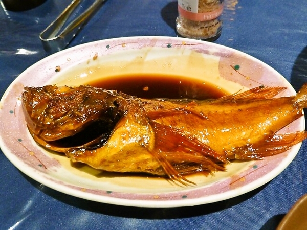 ゆめカサゴの煮付け