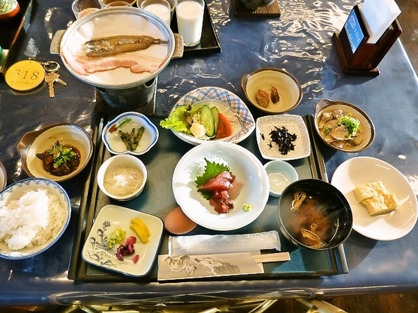旅館の朝ごはん