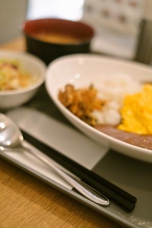 スクランブルエッグカレー