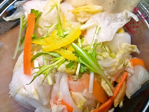 白菜サラダ
