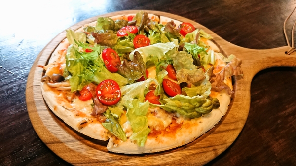 宮カフェ＠京都・福知山の実りの田舎ピザ